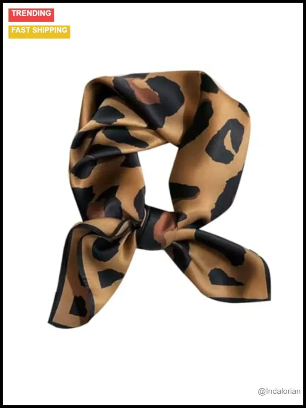 100% Mulberry Silk Small Square Scarf 21